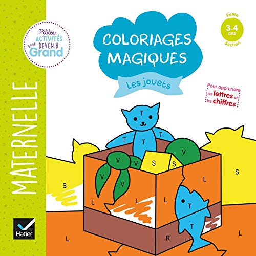Emprunter Coloriages magiques Les jouets. Maternelle Petite section livre