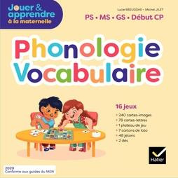 Emprunter JOUER ET APPRENDRE - LECTURE MATERNELLE PS, MS, GS ED. 2020 - JEUX PHONOLOGIE VOCABULAIRE livre