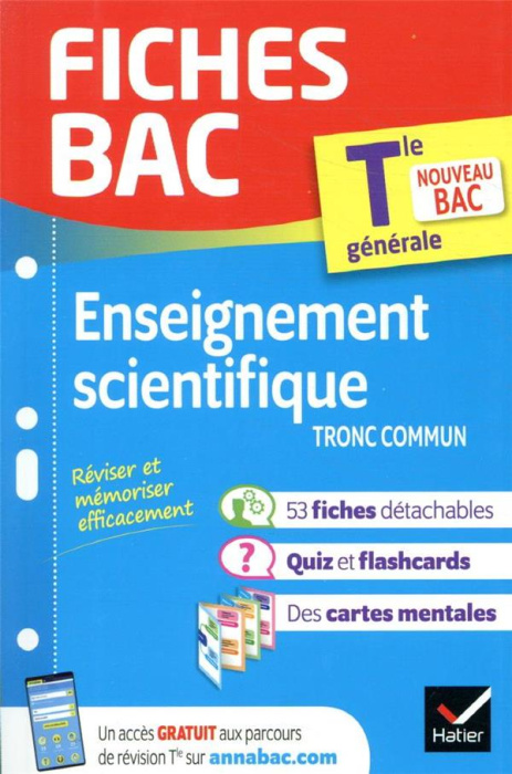 Emprunter Enseignement scientifique Tle tronc commun. Edition 2021 livre