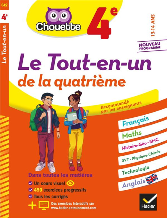 Emprunter Le Tout-en-un de la 4e livre