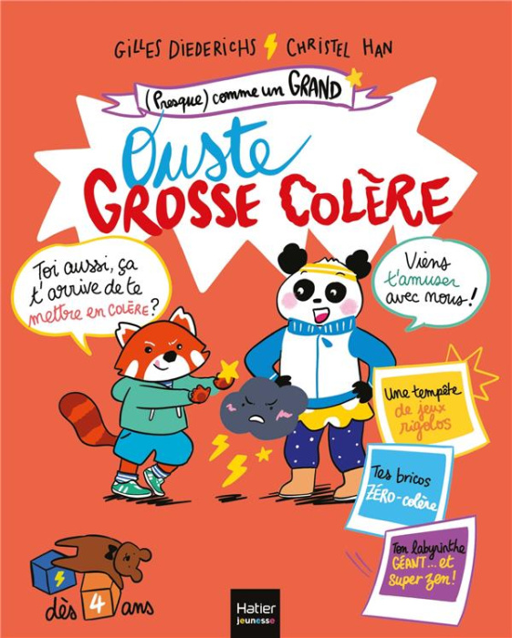 Emprunter Ouste grosse colère. Avec 1 poster géant à jouer livre