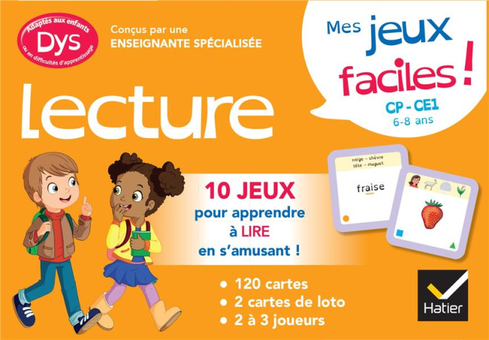 Emprunter Mes jeux de facile ! Lecture CP-CE1 [ADAPTE AUX DYS livre