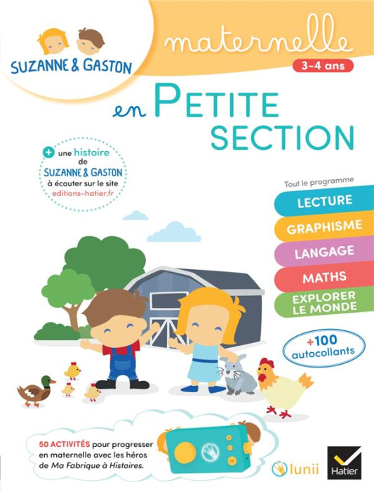Emprunter Suzanne et Gaston en petite section livre