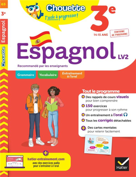 Emprunter Espagnol 3e LV2. Edition 2022 livre