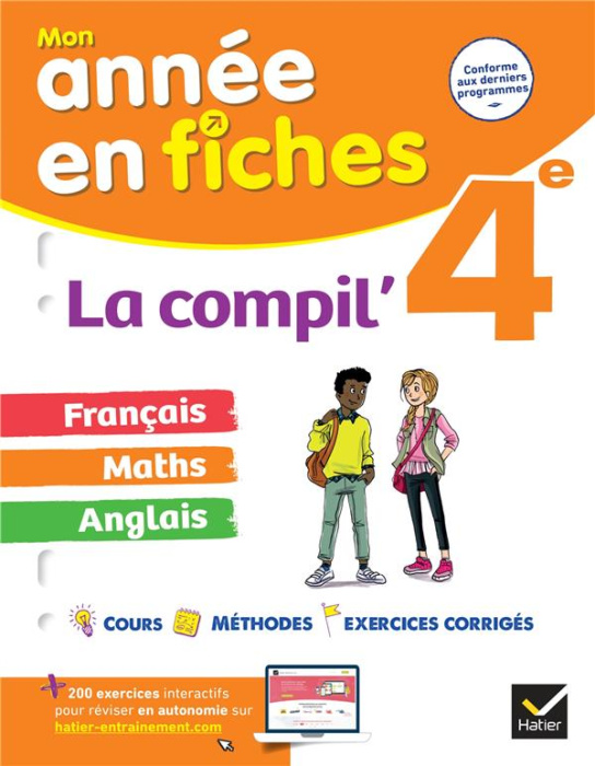 Emprunter La Compil' 4e. Français, maths, anglais, Edition 2022 livre