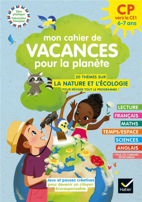 Emprunter Mon cahier de vacances pour la planète CP vers le CE1. 6-7 ans, Edition 2022 livre