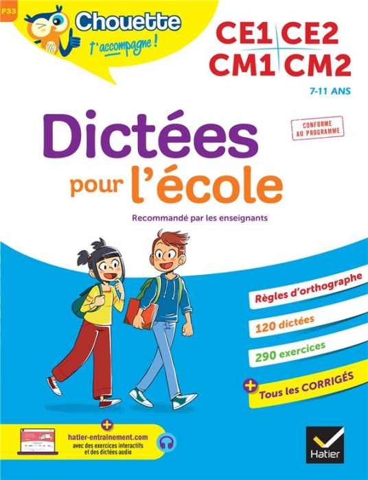 Emprunter Dictées pour l'école. CE1, CE2, CM1, CM2 livre