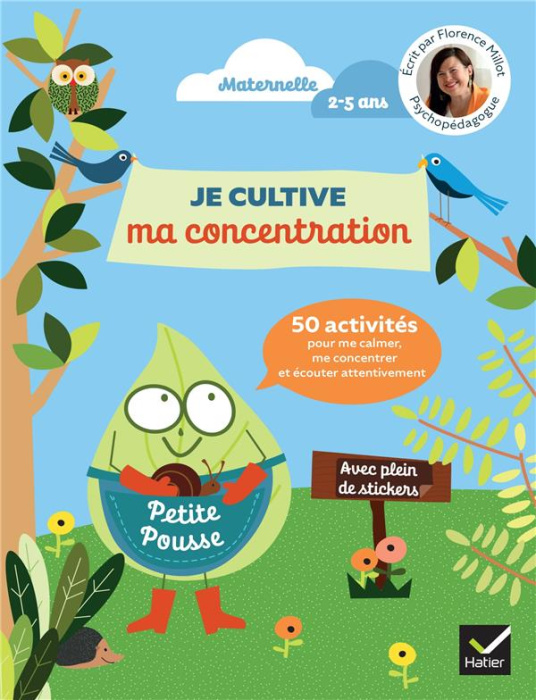 Emprunter Je cultive ma concentration Maternelle. Avec plein de stickers livre