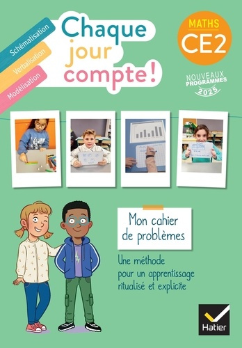 Emprunter Maths CE2 Chaque jour compte ! Mon cahier de problèmes, Edition 2025 livre