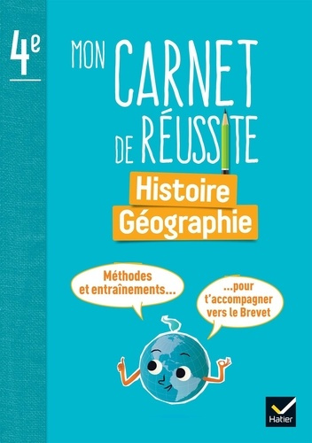Emprunter Mon carnet de réussite Histoire-Géographie 4e. Edition 2025 livre