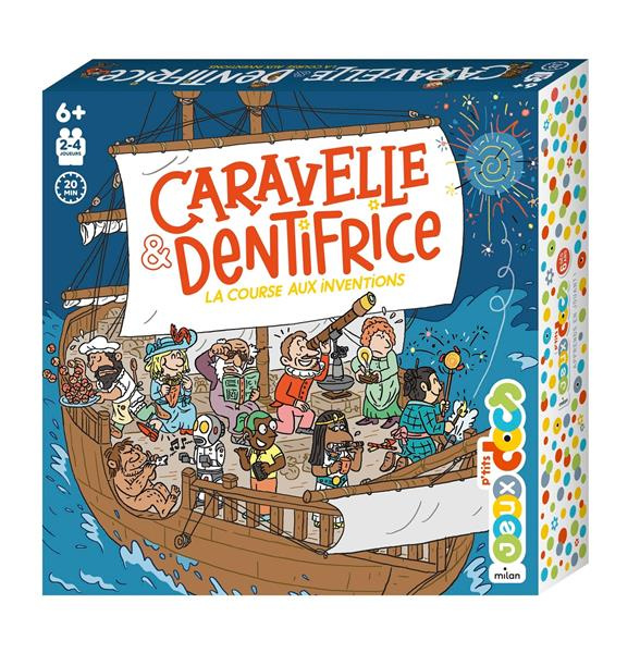 Emprunter CARAVELLE ET DENTIFRICE - LA COURSE AUX INVENTIONS ! livre