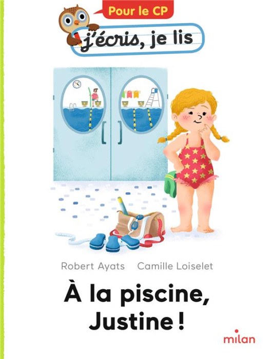 Emprunter A la piscine, Justine ! livre