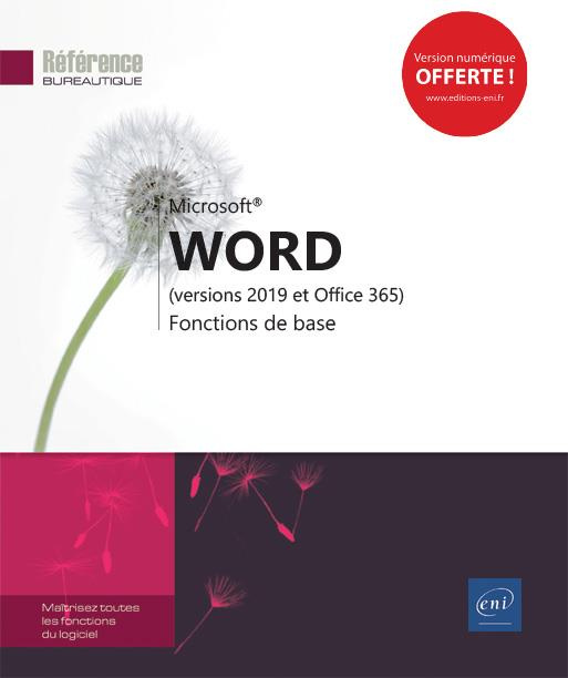 Emprunter Word (versions 2019 et Office 365) - Fonctions de base livre
