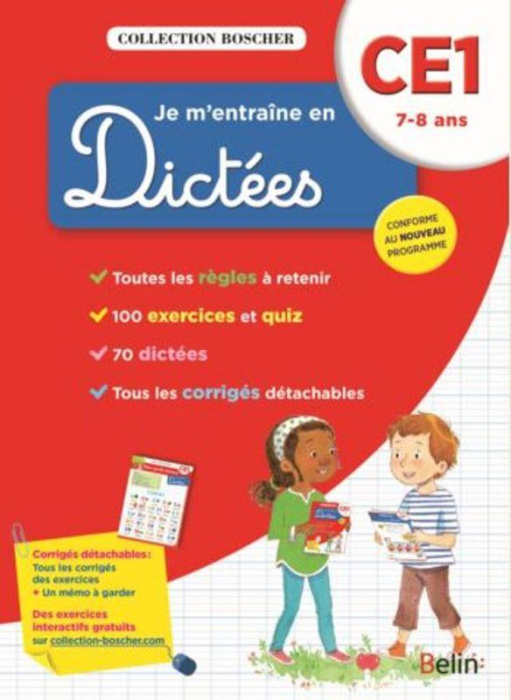 Emprunter Je m'entraîne en dictées CE1 livre