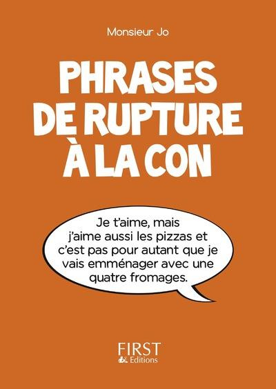 Emprunter Phrases de rupture à la con livre