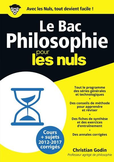 Emprunter Le bac philosophie pour les nuls. Edition 2018 livre
