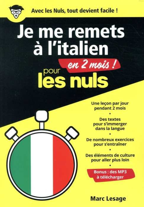 Emprunter Je me remets à l'italien en 2 mois ! pour les nuls livre