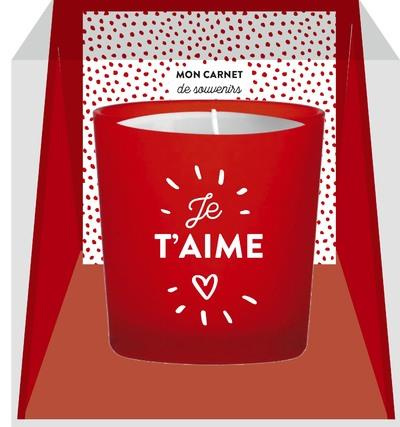 Emprunter Coffret bougie je t'aime. Avec un carnet et une bougie livre