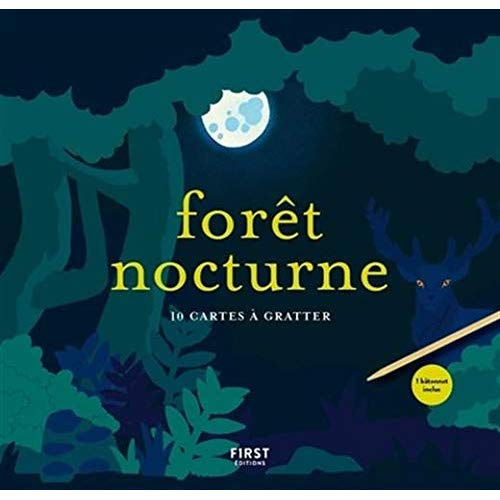 Emprunter FORET NOCTURNE - 10 CARTES A GRATTER livre