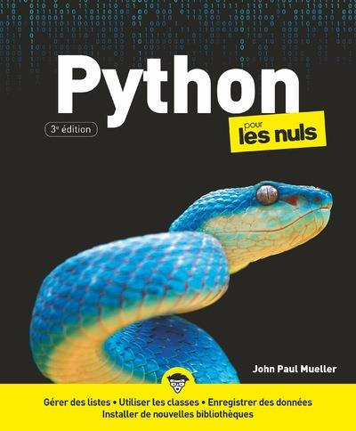 Emprunter Python pour les nuls. 3e édition livre