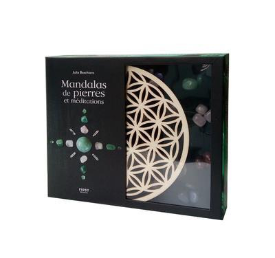Emprunter Coffret Mandalas de pierres et méditations. Avec 1 support en bois, 13 pierres et 1 livre livre
