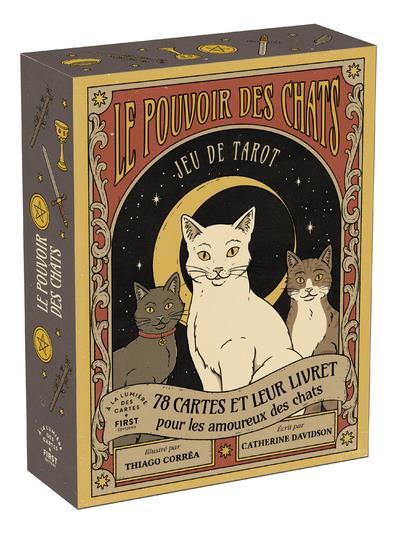 Emprunter Le Pouvoir des chats. Jeu de tarot livre