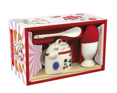 Emprunter Brunch lucky day. Avec 1 coquetier et son bonnet, 1 cuillère en céramique, 1 planchette en bois, 1 m livre