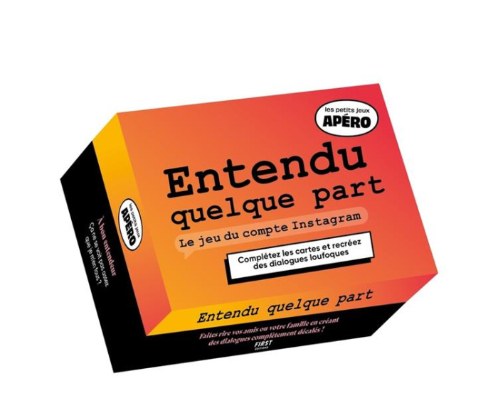 Emprunter PETIT APERO - ENTENDU QUELQUE PART livre
