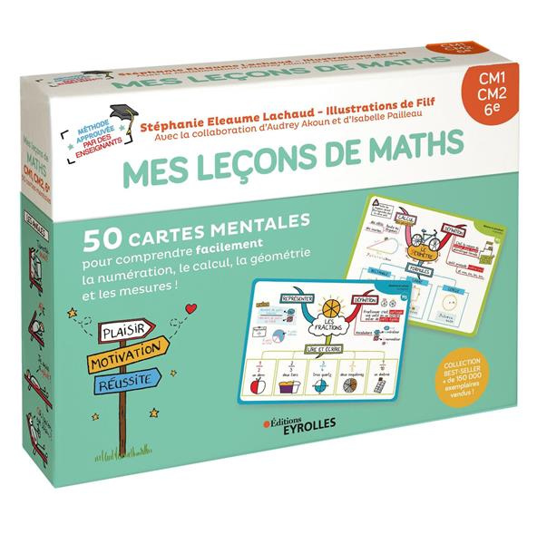 Emprunter Mes leçons de maths Niveau CM1, CM2, 6e. 50 cartes mentales pour comprendre facilement la numération livre