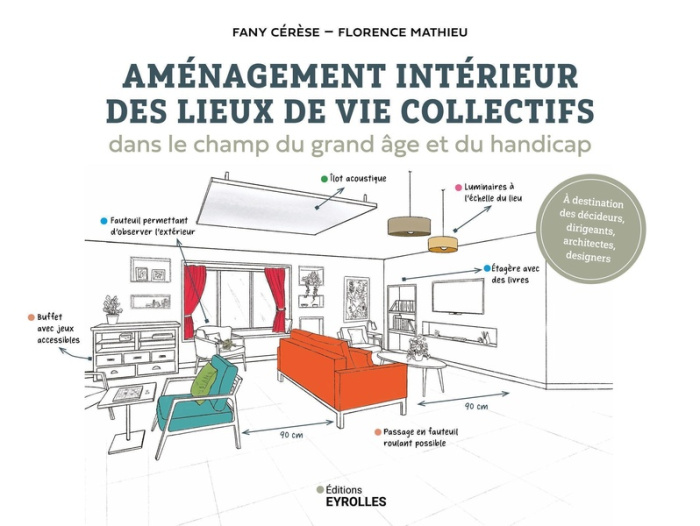Emprunter Aménagement intérieur des lieux de vie collectifs à destination du grand âge et du handicap livre