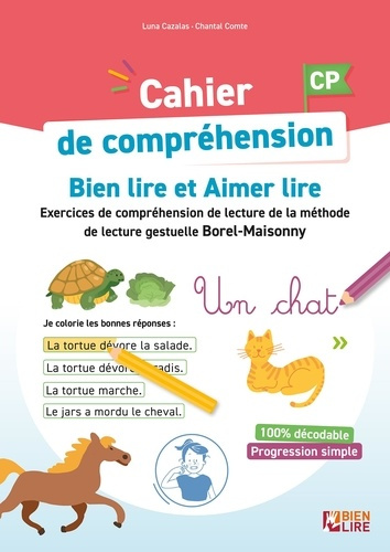 Emprunter Cahier de compréhension Bien lire et Aimer lire CP. Etude de la langue - grammaire, orthographe, lex livre