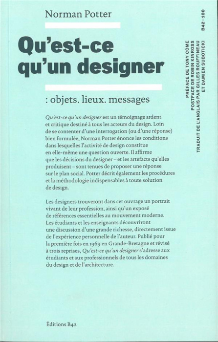 Emprunter Qu'est-ce qu'un designer ? livre