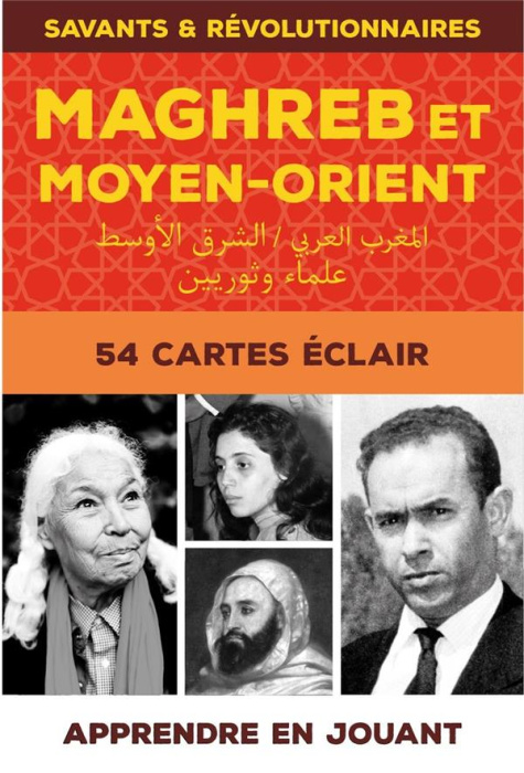 Emprunter Maghreb et Moyen-Orient. Volume 1, Savants & révolutionnaires, 54 cartes éclair livre