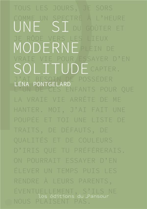 Emprunter Une si moderne solitude livre