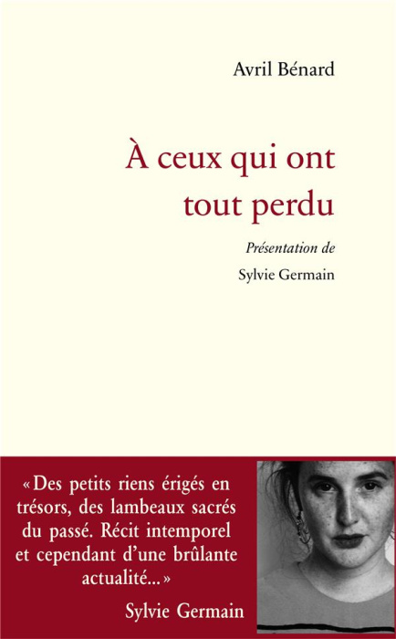 Emprunter A ceux qui ont tout perdu livre