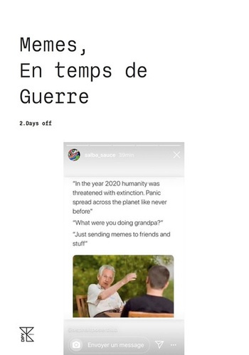 Emprunter Mêmes, en temps de guerre. 2 Days off, Edition numérotée livre