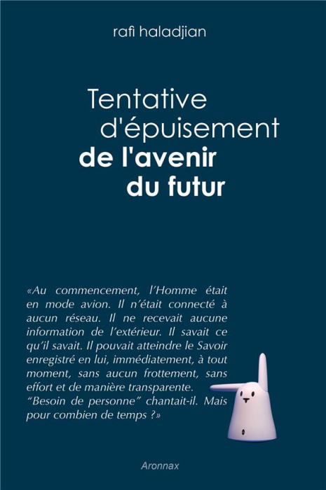 Emprunter Tentative d'épuisement de l'avenir du futur livre