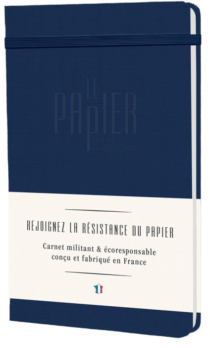 Emprunter CARNET TOILE DU MARAIS A5 BLEU NUIT - LE PAPIER FAIT DE LA RESISTANCE livre
