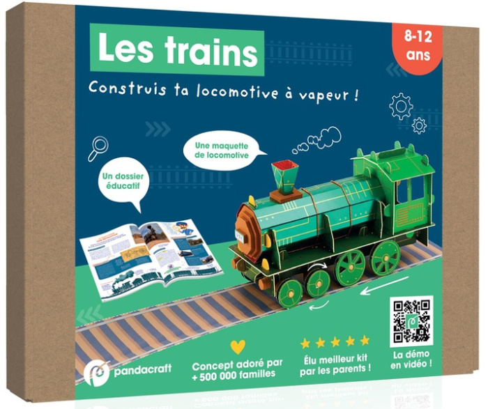 Emprunter Les trains. Construis ta locomotive à vapeur ! livre