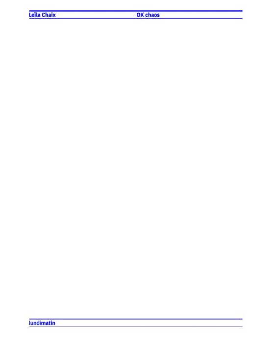 Emprunter OK chaos livre