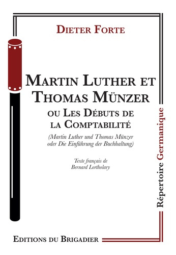 Emprunter MARTIN LUTHER ET THOMAS MUNZER - LES DEBUTS DE LA COMPTABILITE livre
