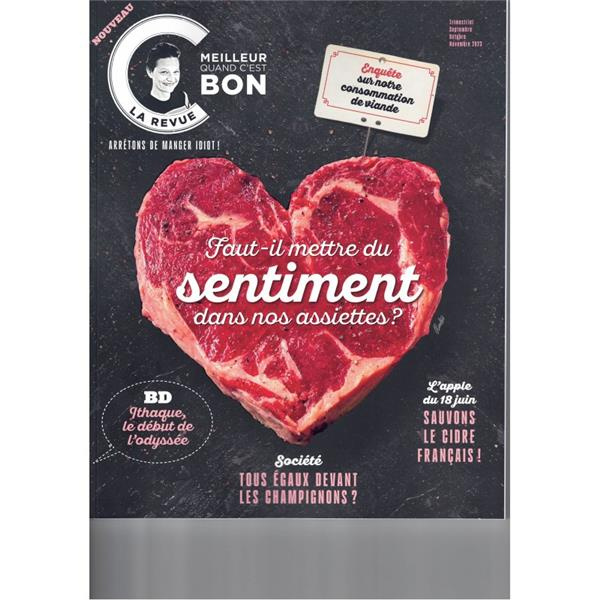 Emprunter C'est meilleur quand c'est bon N° 2, automne 2023 : Faut-il mettre du sentiment dans nos assiettes ? livre