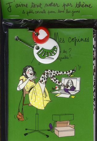 Emprunter J'aime tout noter par thème. 4 petits carnets pour tous les jours livre