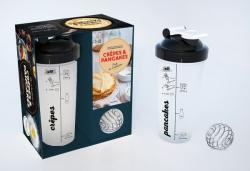 Emprunter Coffret Le shaker à crêpes & pancakes. Avec 1 shaker livre
