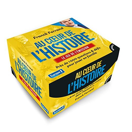 Emprunter Au coeur de l'histoire. Le jeu de l'émission, 260 cartes + 1 livret + 1 dé livre