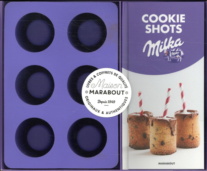 Emprunter Cookie shots Milka. Avec un moule en silicone livre