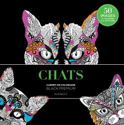 Emprunter Chats/Carnet de coloriage black premium / Carnet de coloriage black premium livre