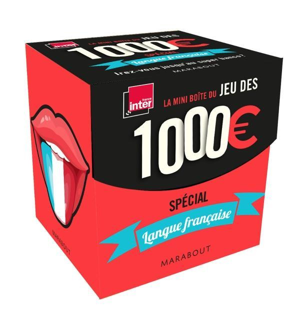 Emprunter La mini-boîte du jeu des 1000 euros. Spécial langue française livre