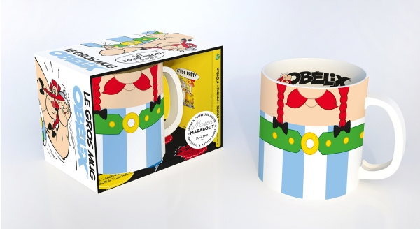 Emprunter Le gros mug Obélix. Coffret avec 1 mug collector et 1 livre de recettes de soupes
