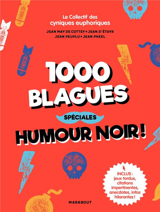 Emprunter 1000 Blagues spécial humour noir! livre
